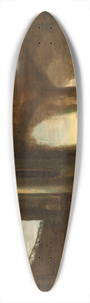 Abraham van Cuylenborch - Inneres einer Ruine mit einer Staffage von Orientalen 39.3 inch art pintail longboard deck
