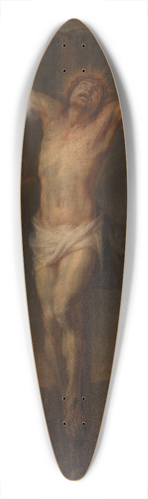 Abraham van Diepenbeeck - Christ on the Cross 39.3 inch art pintail longboard deck