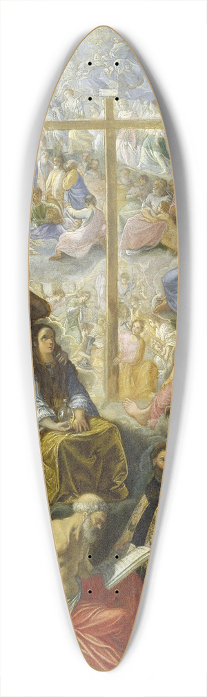 Adam Elsheimer - The Frankfurt Altarpiece of the Exaltation of the True Cross 39.3 inch art pintail longboard deck