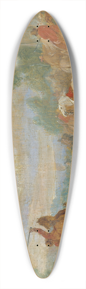 Adam Frans van der Meulen - Cavalry Skirmish 39.3 inch art pintail longboard deck