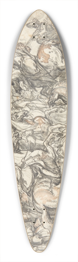 Adam Frans van der Meulen - Rytterkamp 39.3 inch art pintail longboard deck