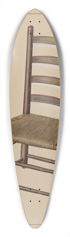 Adelaide Dyball - Ladder Back Chair 39.3 inch art pintail longboard deck