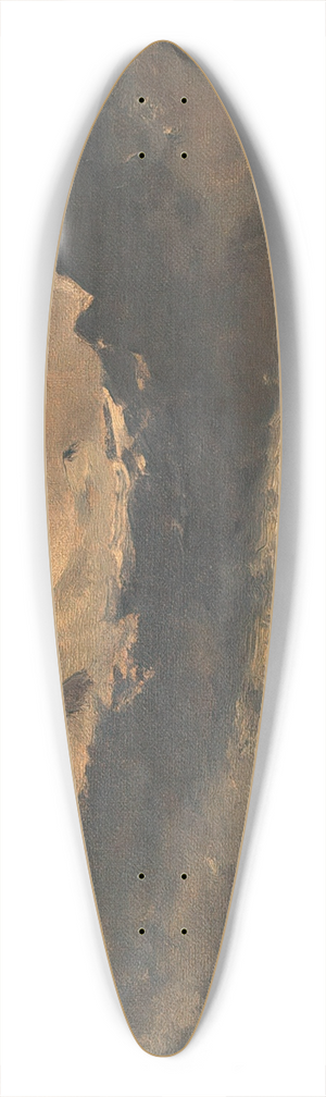 Adolf Ditscheiner - Hochgebirgslandschaft 39.3 inch art pintail longboard deck