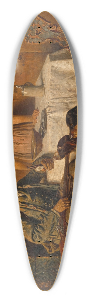 Adolf Eberle - Off to the Hunt 39.3 inch art pintail longboard deck