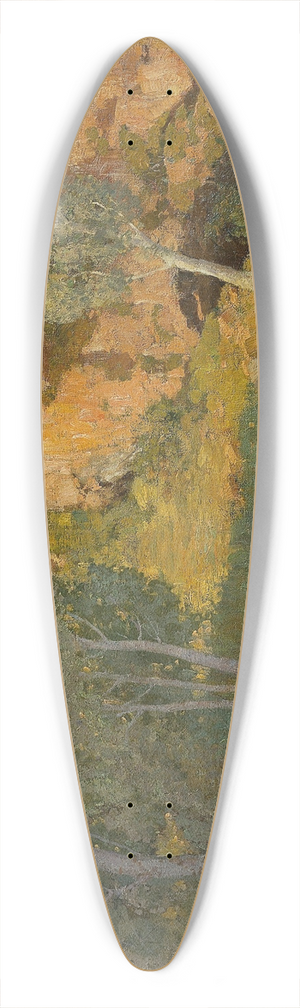 Adolf Gross - Sonniges Felsental 39.3 inch art pintail longboard deck
