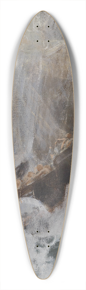 Adolf Hirmy-Hirschl - Irrfahrt des Odysseus 39.3 inch art pintail longboard deck