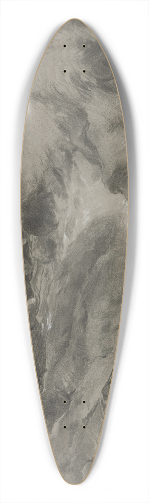 Adolf Hoeffler - Chauderon near Glion 39.3 inch art pintail longboard deck