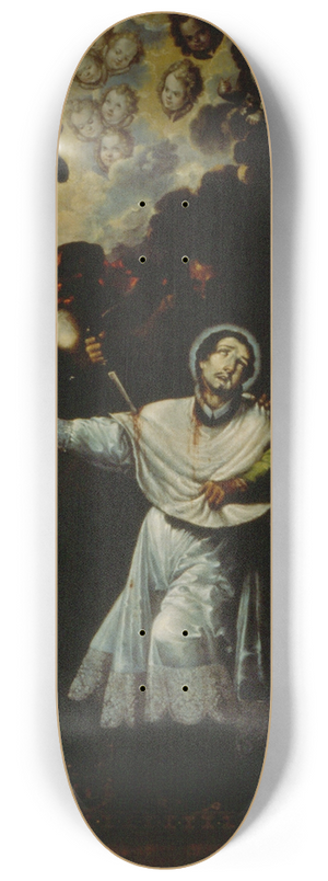 Baltasar de Echave y Rioja - The Martyrdom of Saint Peter Arbus 8.25 inch art skate deck