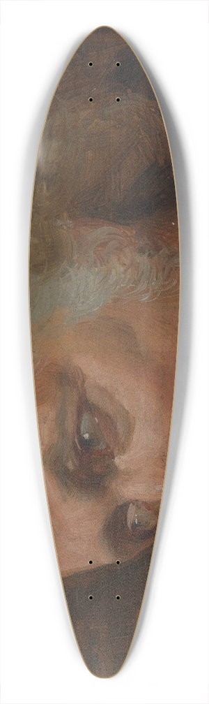 Adolf Schrdter  - Studie des Kopfes eines grauhaarigen alten Mannes 39.3 inch art pintail longboard deck