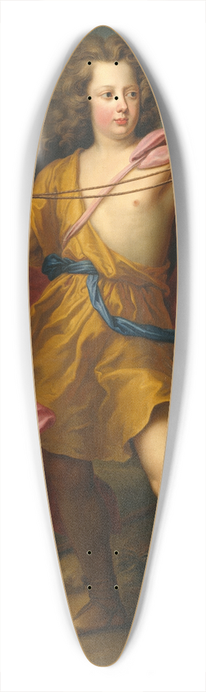 Adolf Ulrik Wertmller - Frederick William I, 1688-1740, King of Prussia 39.3 inch art pintail longboard deck