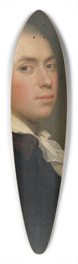 Adolf Ulrik Wertmller - Selfportrait 39.3 inch art pintail longboard deck