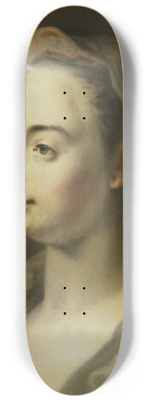Balthasar Denner - Portrait of a Woman 8.25 inch art skate deck