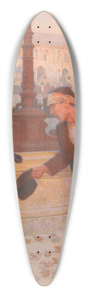 Adolphe Binet - Le Denier de la veuve 39.3 inch art pintail longboard deck