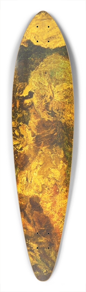 Adolphe Monticelli - Fete Champetre 39.3 inch art pintail longboard deck