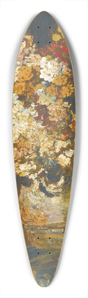 Adolphe Monticelli - Fleurs Diverses 39.3 inch art pintail longboard deck