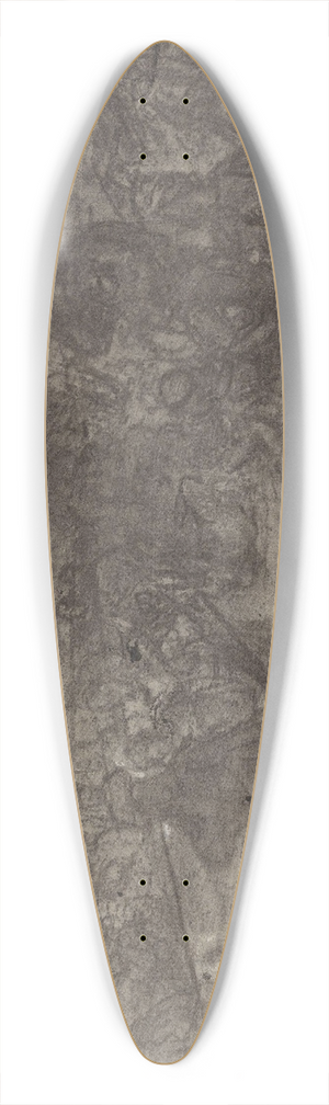 Adolph Tidemand - Et bondebryllup 39.3 inch art pintail longboard deck