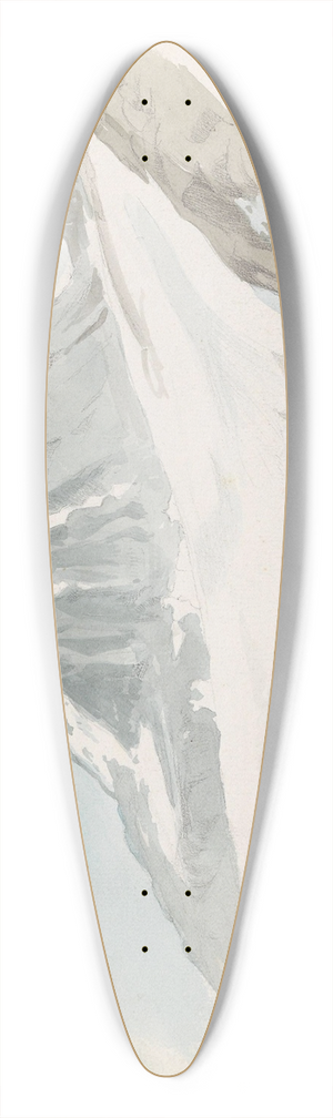 Adolph Tidemand - Fra Bverdalen 39.3 inch art pintail longboard deck