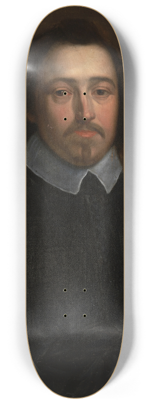 Balthasar van Meurs - Portrait of Jules Chifflet 8.25 inch art skate deck