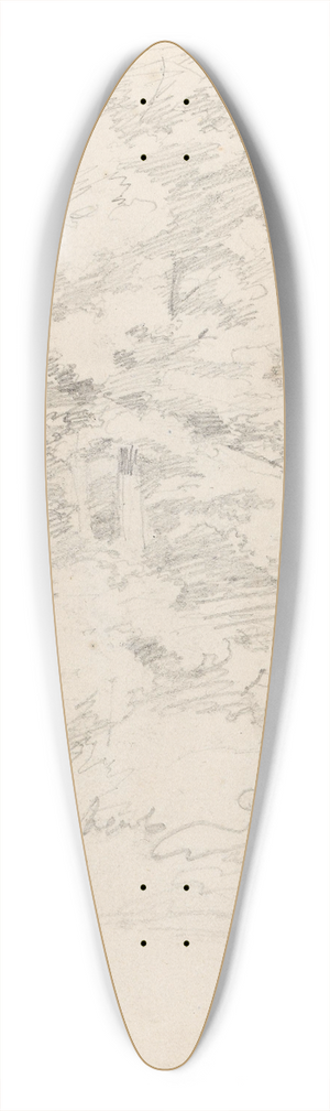 Adolph Tidemand - Lvtre, Neandertal 39.3 inch art pintail longboard deck