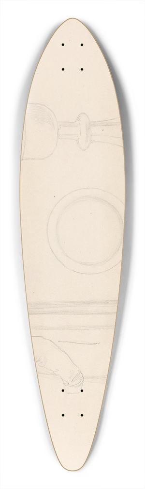 Adolph Tidemand - Vilhelm Birkedal i prestekappe; disk og kalk 39.3 inch art pintail longboard deck