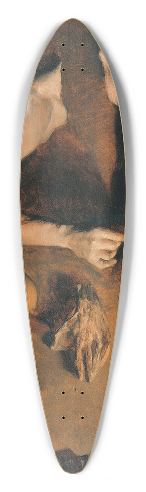 Adolph von Menzel - Studio Wall 39.3 inch art pintail longboard deck