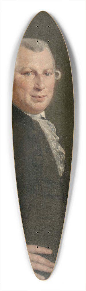 Adriaan de Lelie - Portrait of Hendrick de Hartog 39.3 inch art pintail longboard deck