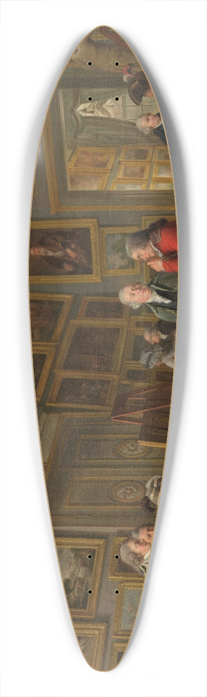 Adriaan de Lelie - The Art Gallery of Jan Gildemeester Jansz 39.3 inch art pintail longboard deck