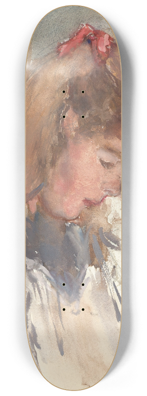Barbara Elisabeth van Houten - Meisjesportret van Marietje van Houten 8.25 inch art skate deck