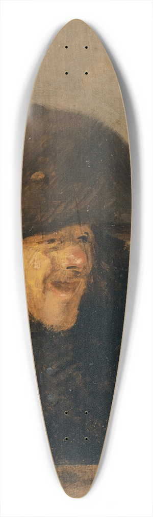 Adriaen Brouwer - Peasant with Bicorne and Tankard 39.3 inch art pintail longboard deck