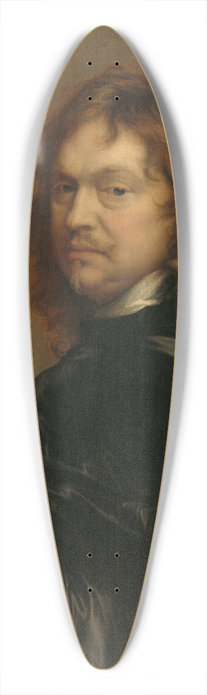 Adriaen Hanneman - Self Portrait 39.3 inch art pintail longboard deck