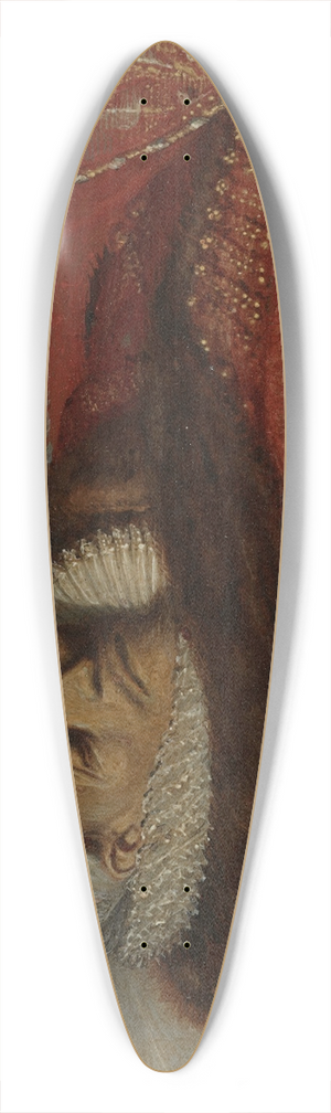 Adriaen Pietersz. Van De Venne - Stadtholder Prince Maurice Lying in State 39.3 inch art pintail longboard deck
