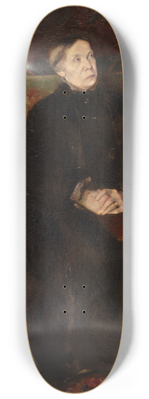 Adolphe Monticelli - Portrait of a Lady 8.25 inch art skate deck Adolphe Monticelli - Portrait of a Lady 8.25 inch art skate deck