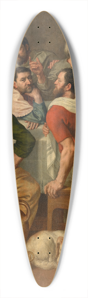 Adriaen Thomasz. Key - The Last Supper 39.3 inch art pintail longboard deck