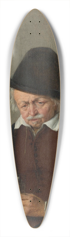 Adriaen van Ostade - A Man Holding A Tankard And A Glass 39.3 inch art pintail longboard deck