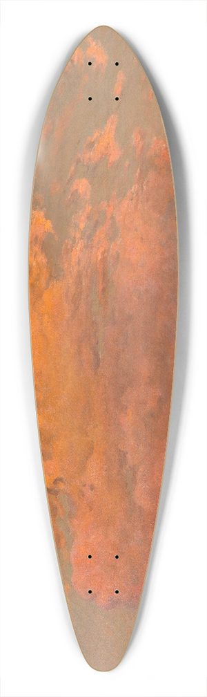 Adrien-Louis Demont - The Cloud 39.3 inch art pintail longboard deck