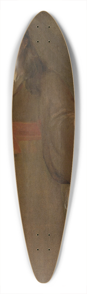Aert de Gelder - Christ Blessing The Children 39.3 inch art pintail longboard deck