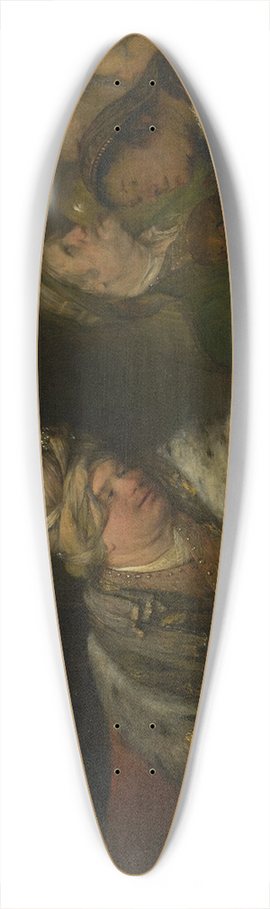 Aert de Gelder - The Banquet of Ahasuerus 39.3 inch art pintail longboard deck