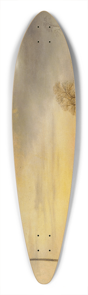 Aert van der Neer - A Skating Scene 39.3 inch art pintail longboard deck