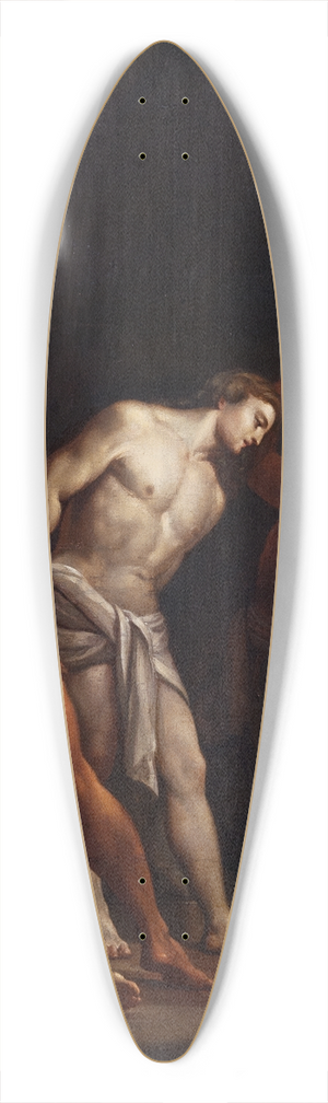 After Francesco Trevisani - The Flagellation of Christ 39.3 inch art pintail longboard deck After Francesco Trevisani - The Flagellation of Christ 39.3 inch art pintail longboard deck