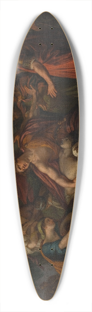 After Hamilton Gavin - Achilles Lamenting the Death of Patroclus 39.3 inch art pintail longboard deck