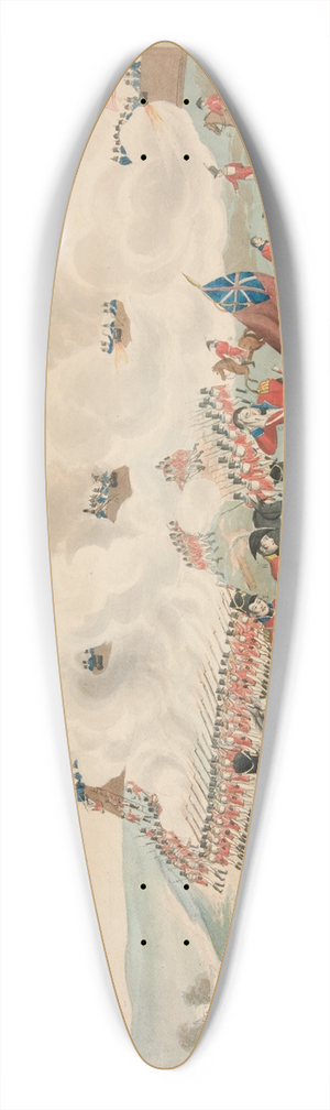After W. West - Battle of NewOrleans 39.3 inch art pintail longboard deck After W. West - Battle of NewOrleans 39.3 inch art pintail longboard deck