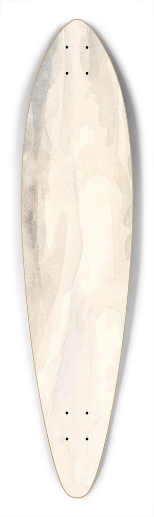 Agnes Slott-Mller - Himmelstudie 39.3 inch art pintail longboard deck