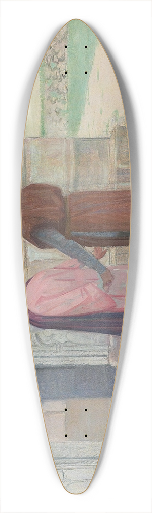 Agnes Slott-Mller - Scene Described In A Folk Song 39.3 inch art pintail longboard deck