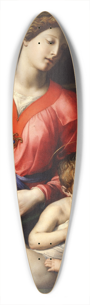 Agnolo Bronzino - The Panciatichi Holy Family 39.3 inch art pintail longboard deck