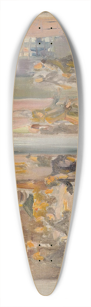 Akseli Gallen-Kallela - Aurora Society 39.3 inch art pintail longboard deck