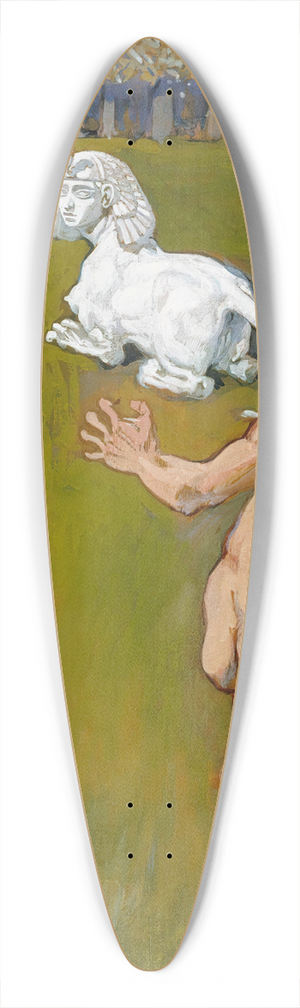 Akseli Gallen-Kallela - Conceptio Artis 39.3 inch art pintail longboard deck