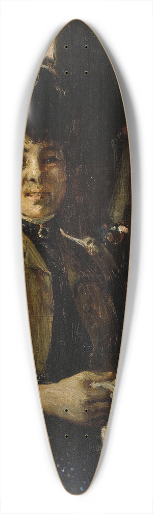 Akseli Gallen-Kallela - Countess Berthe De Vallombreuse 39.3 inch art pintail longboard deck