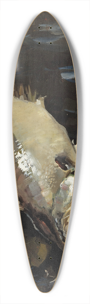 Akseli Gallen-Kallela - Decaying Sander 39.3 inch art pintail longboard deck