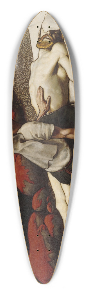 Akseli Gallen-Kallela - Lemminkinens Mother 39.3 inch art pintail longboard deck