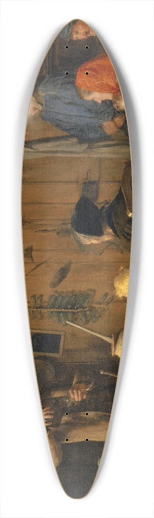 Albert Anker - The Quack 39.3 inch art pintail longboard deck